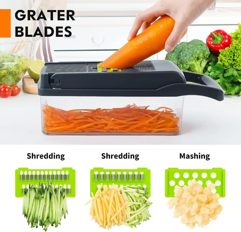 15-in-1 Professional Vegetable Chopper & Slicer